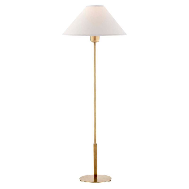 Hackney Tall Table Lamp, Antique Brass | One Kings Lane