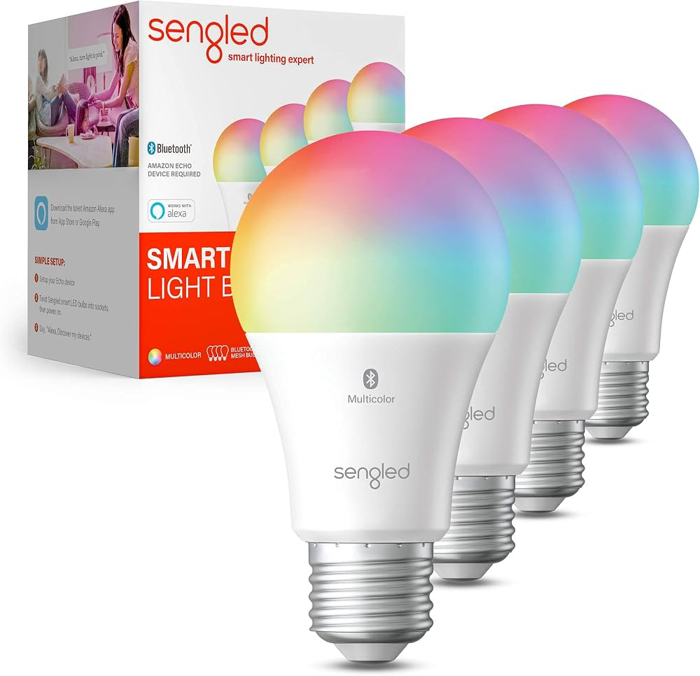 Sengled Light Bulb, S1 Auto Pairing with Alexa Devices, Color Changing , Smart Light that Work wi... | Amazon (US)