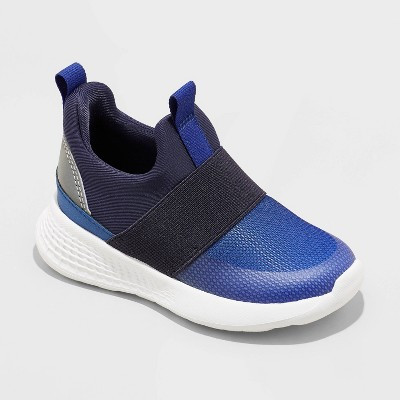 Toddler Gray Slip-On Apparel Sneakers - Cat & Jack™ | Target