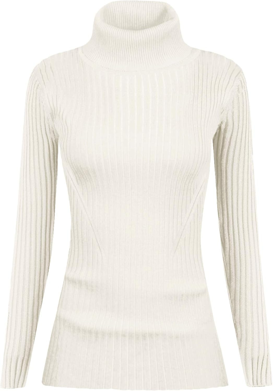 v28 Mock Neck Ribbed Sweaters for Women Cute Sexy Knitted Warm Fitted Fashion Pullover Sweater | Amazon (US)