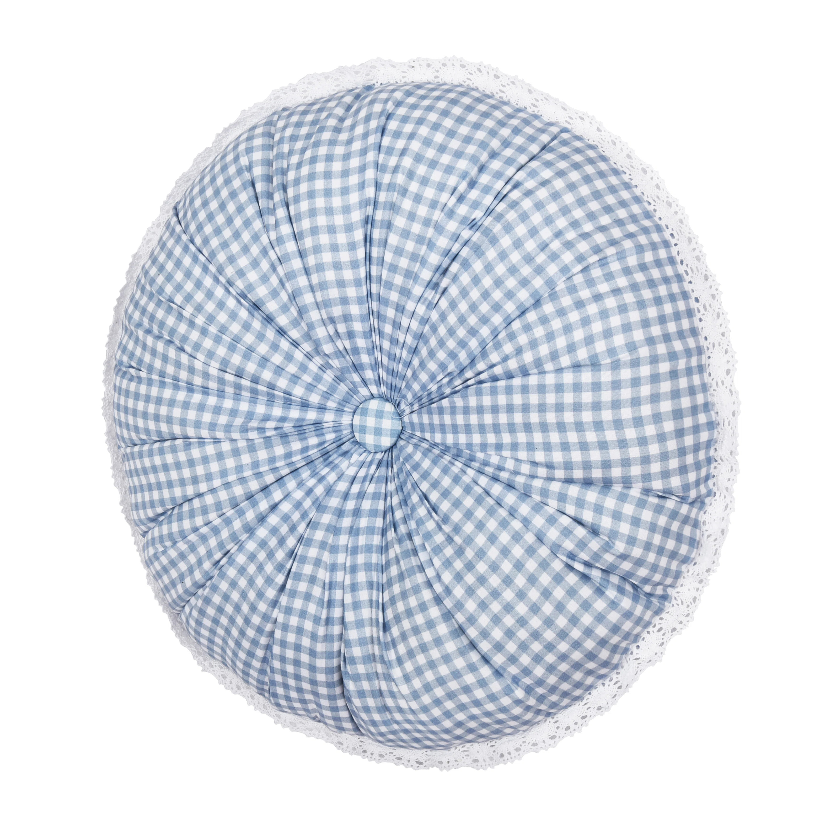 Royal Court Kourtney Round Decorative Throw Pillow Blue | Wayfair | Wayfair North America