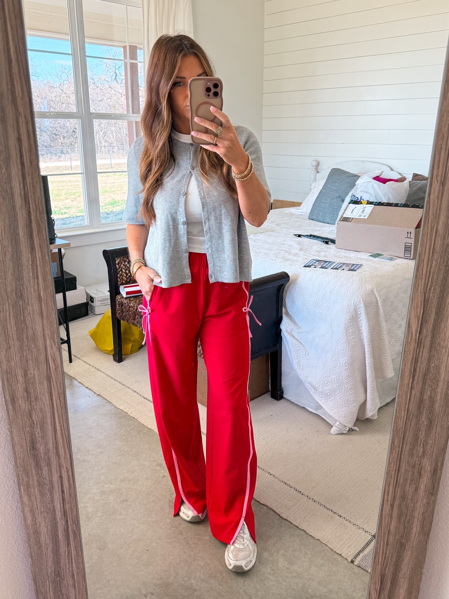 Sweater medium
Tshirt: small
Pants: small 
Sneakers: tts 

#LTKgrwm #LTKFindsUnder50 #LTKOver40