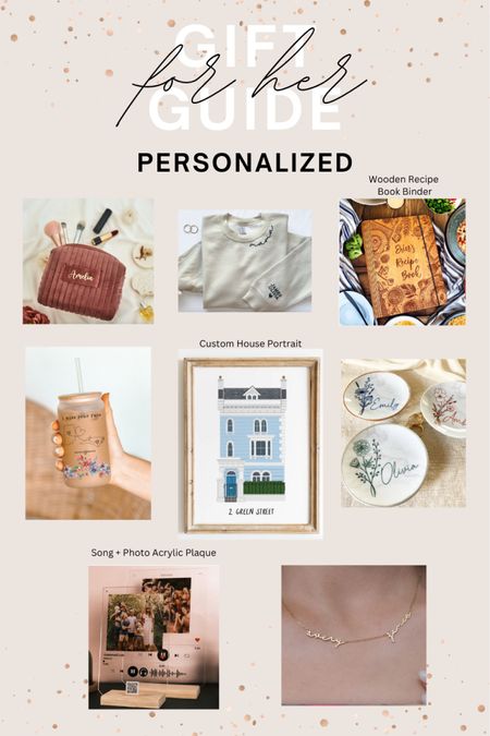 Personalized holiday gifts for her 

Christmas gifts for her 
Personalized gifts
Personalized gifts for her 
Gifts for her 

#LTKHoliday #LTKGiftGuide #LTKSeasonal