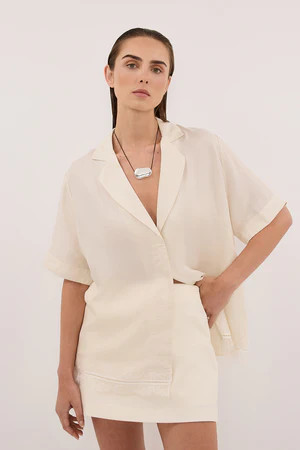 SOHO CREAM SKORT | DISSH