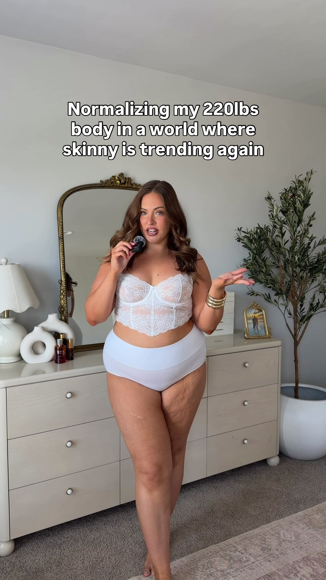 Wearing a large top & XL bottoms!