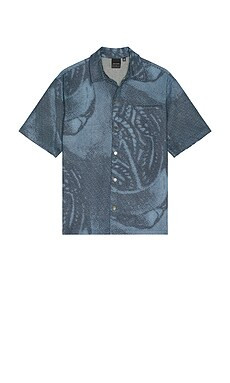 Daily Paper Braids Denim Shirt in Multi-Colored from Revolve.com | Revolve Clothing (Global)