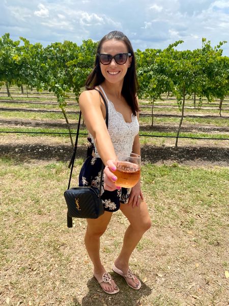 Cheers to this weather and festivals at local wineries. Still thinking about their Pink Crescendo. 🥰 

#LTKunder50 #LTKSeasonal #LTKFind