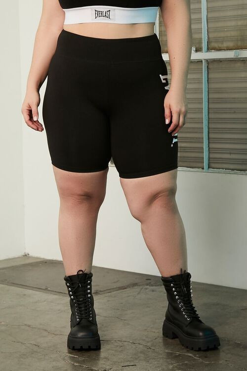 Plus Size Active Everlast Biker Shorts | Forever 21 | Forever 21 (US)