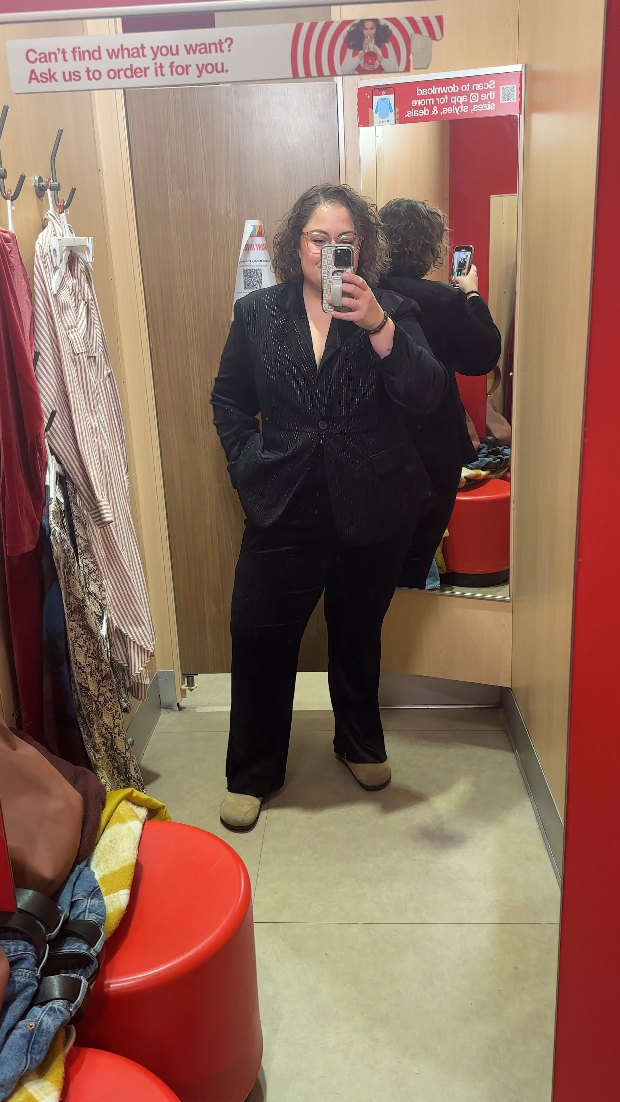 I’m still not over this. Might need to go back for it. 

Size 1X in top and bottom 

bust 44  //  waist 39  //  hips 54 

#LTKWatchNow #LTKHoliday #LTKPlusSize