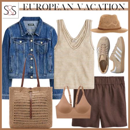 My favorite linen shorts are now in this amazing neutral brown color way! Stay polished this summer in a merino sweater vest with Adidas sneakers!

#LTKTravel #LTKSeasonal #LTKStyleTip