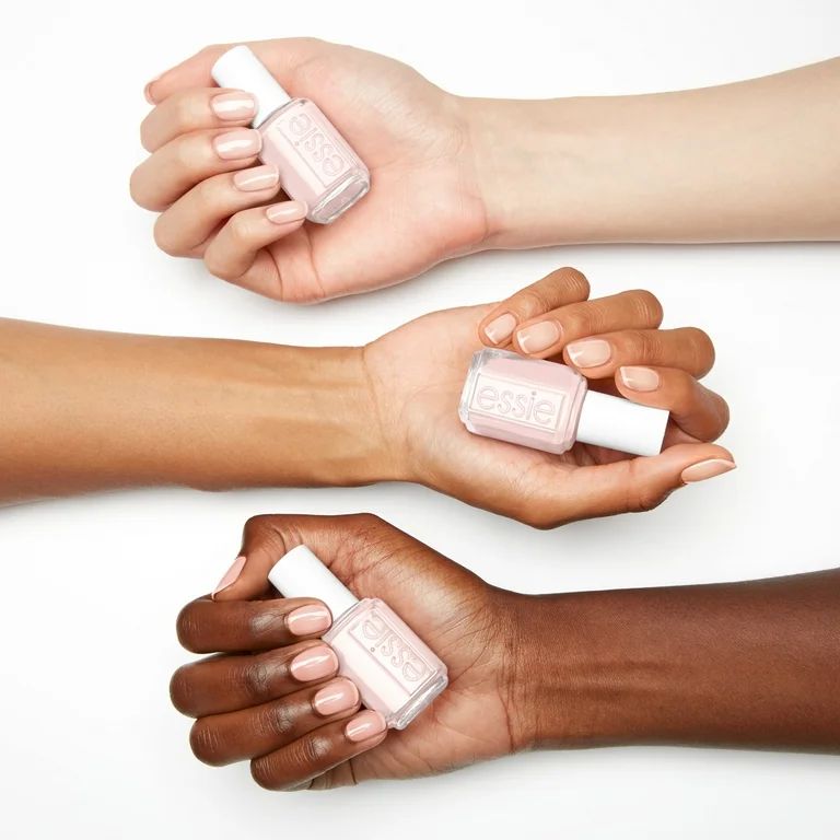 essie Salon Quality Vegan Nail Polish, Mademoiselle, Sheer Pale Pink, 0.46 fl oz Bottle - Walmart... | Walmart (US)