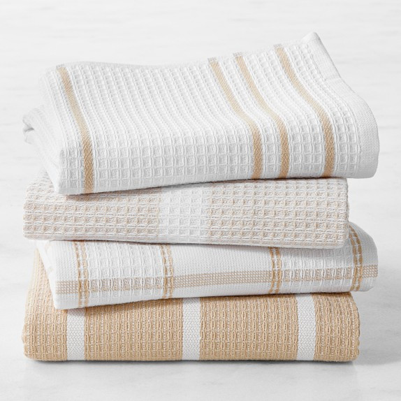 Williams Sonoma Super Absorbent Waffle Weave Towels | Williams-Sonoma