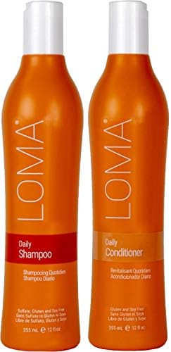 LOMA Daily Shampoo (clear formula) and Daily Conditioner (DUO PACK) 12 Ounce Each | Amazon (US)