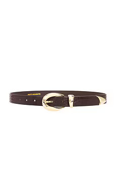 petit moments Marisa Belt in Brown Croc & Gold from Revolve.com | Revolve Clothing (Global)