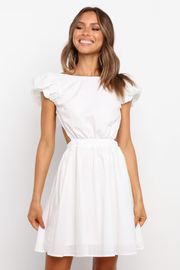 Delany Dress - White | Petal & Pup (AU)