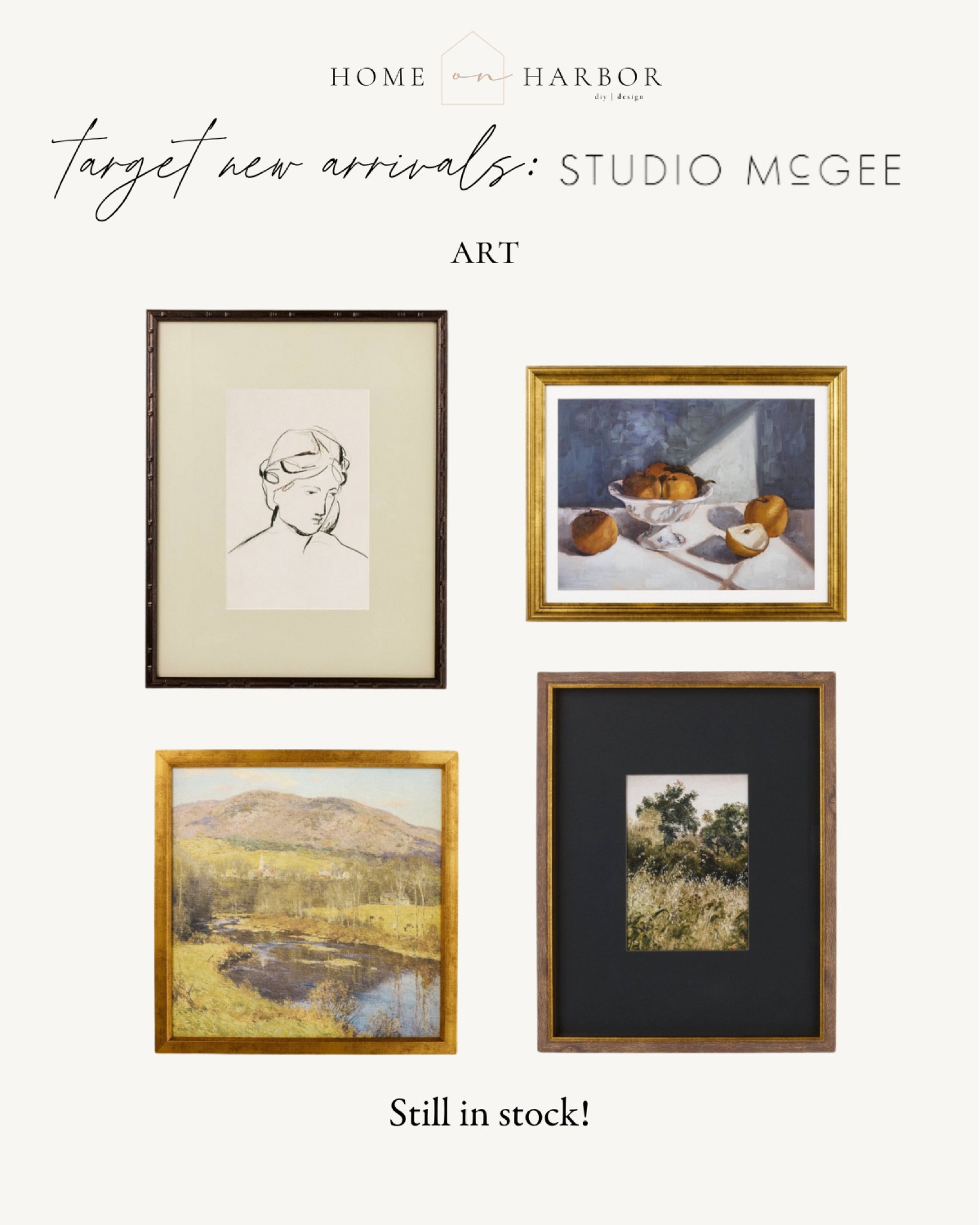 I’m shocked there is art still in stock from the new Studio McGee Target drop! 

#LTKHome #LTKSeasonal #LTKStyleTip