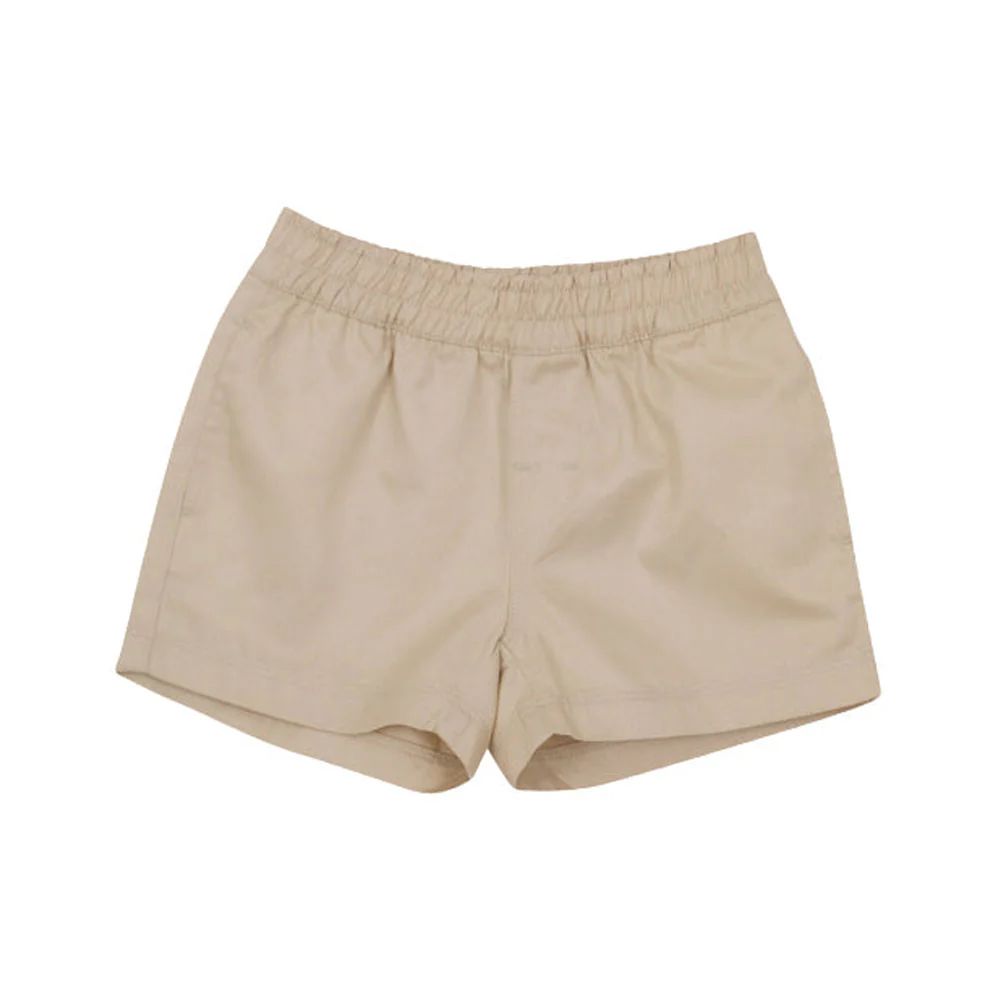 Sheffield Shorts - Keeneland Khaki with Keeneland Khaki Stork | The Beaufort Bonnet Company