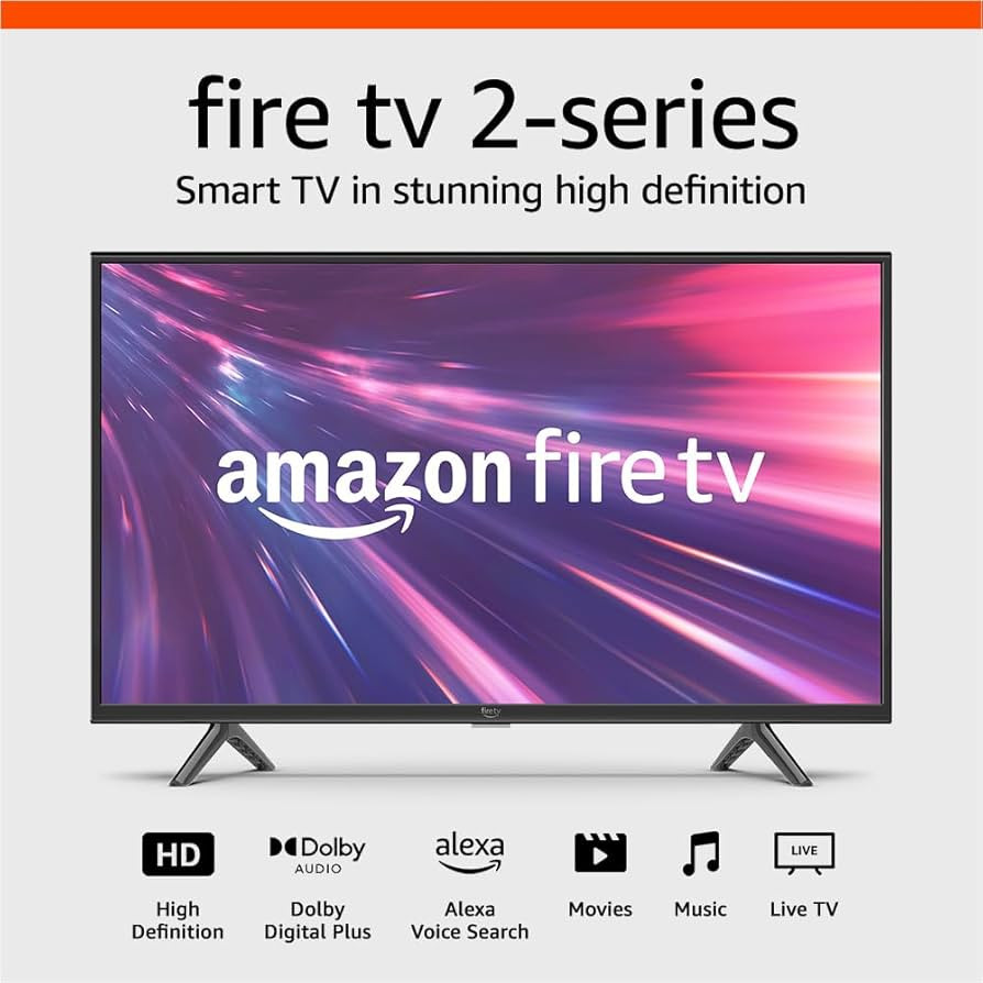 Amazon Fire TV 32" 2-Series (newest model), HD smart TV with Fire TV Alexa Voice Remote, stream l... | Amazon (US)