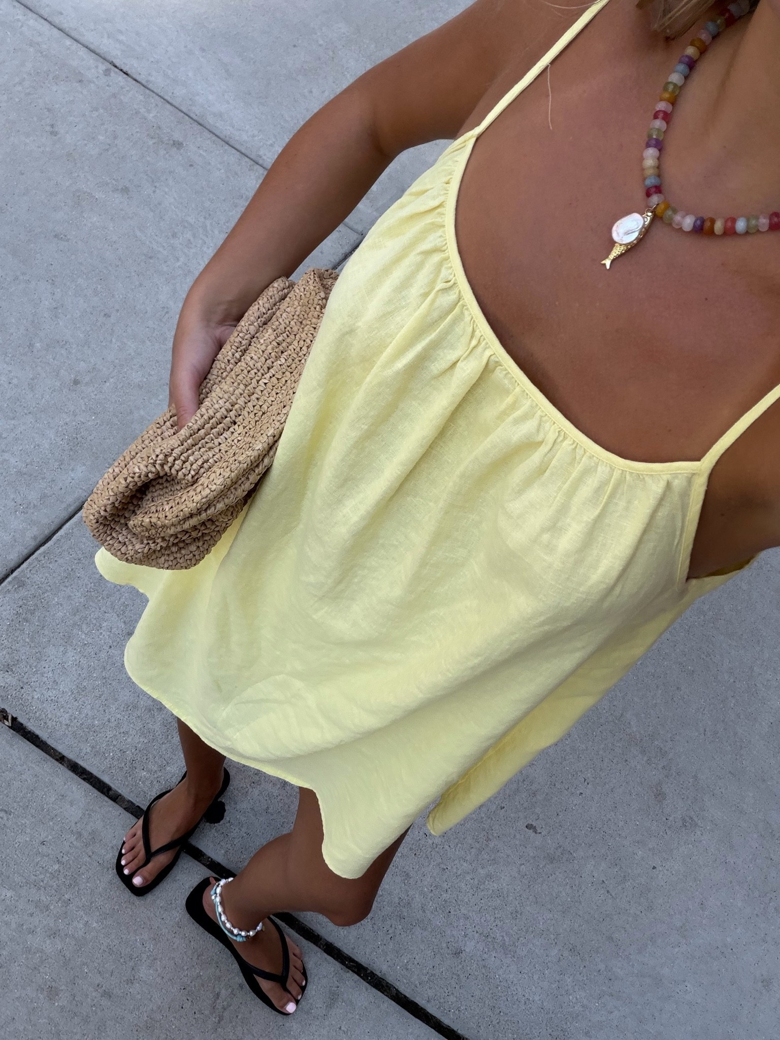 Wearing a small dress - it looks sold out right now. Fish necklace is ALV jewels not linkable but linked similar

#LTKootd #LTKSaleAlert #LTKgrwm