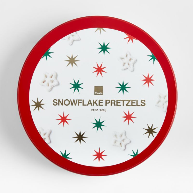 White Snowflake Pretzels + Reviews | Crate and Barrel | Crate & Barrel