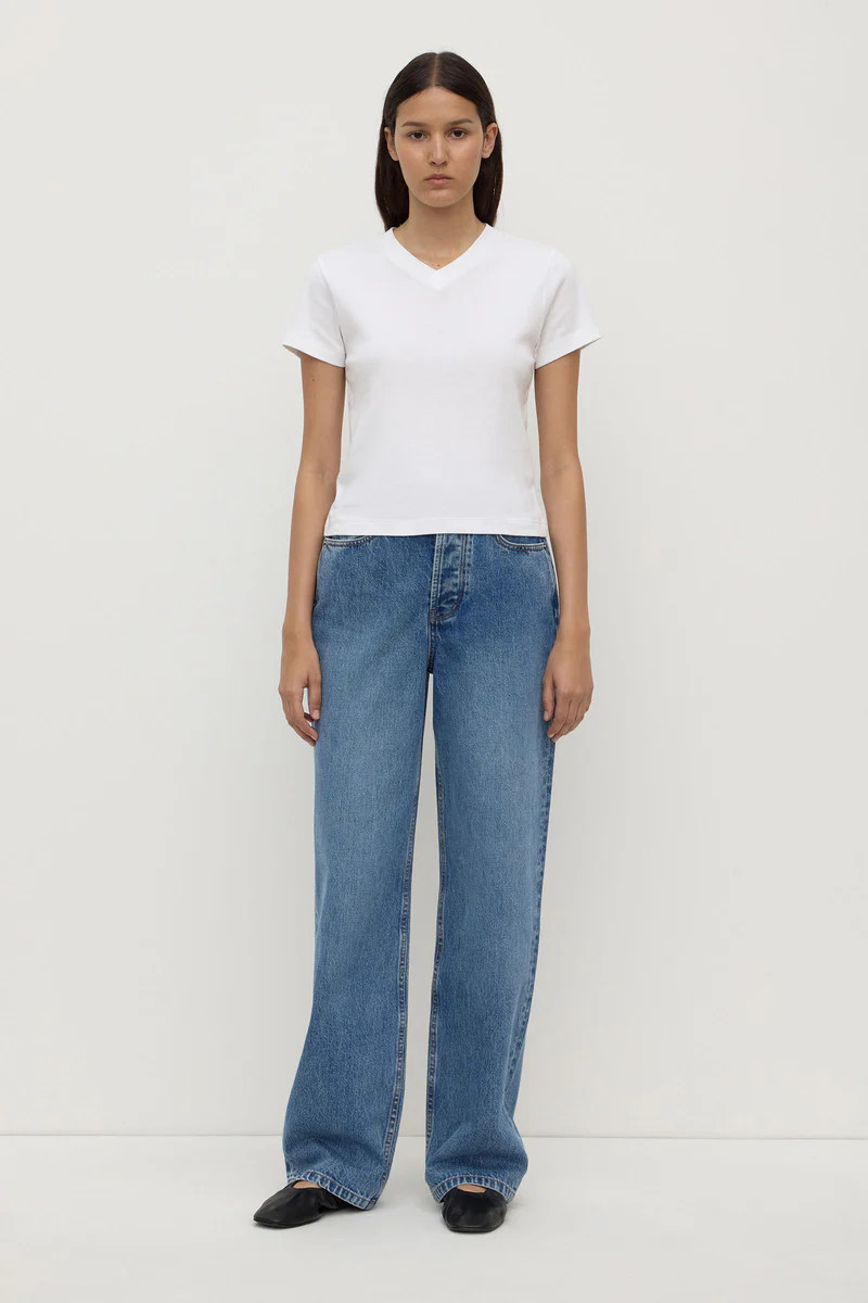 High Rise Straight Jean | Assembly Label (AU)
