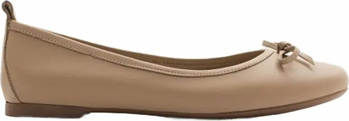 Florence Leather Ballerina Flats | Nordstrom