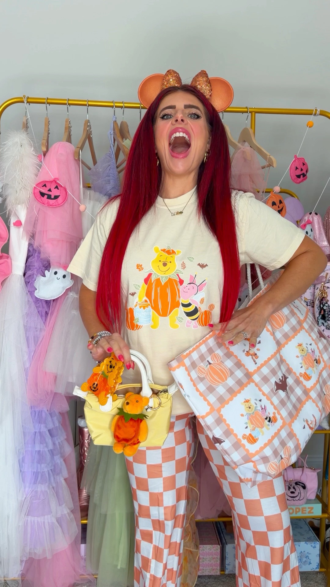 Pooh Bear Disney Halloween OOTD🎃🧡 disney Pooh, disney Pooh Bear, disney Halloween ootd, disney styled, disney ootd, disney cutie

#LTKSaleAlert #LTKootd #LTKgrwm