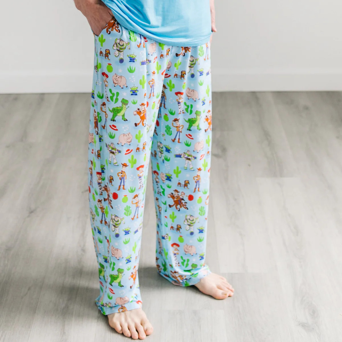 Disney and Pixar Toy Story Men's Bamboo Viscose Pajama Pants | Little Sleepies