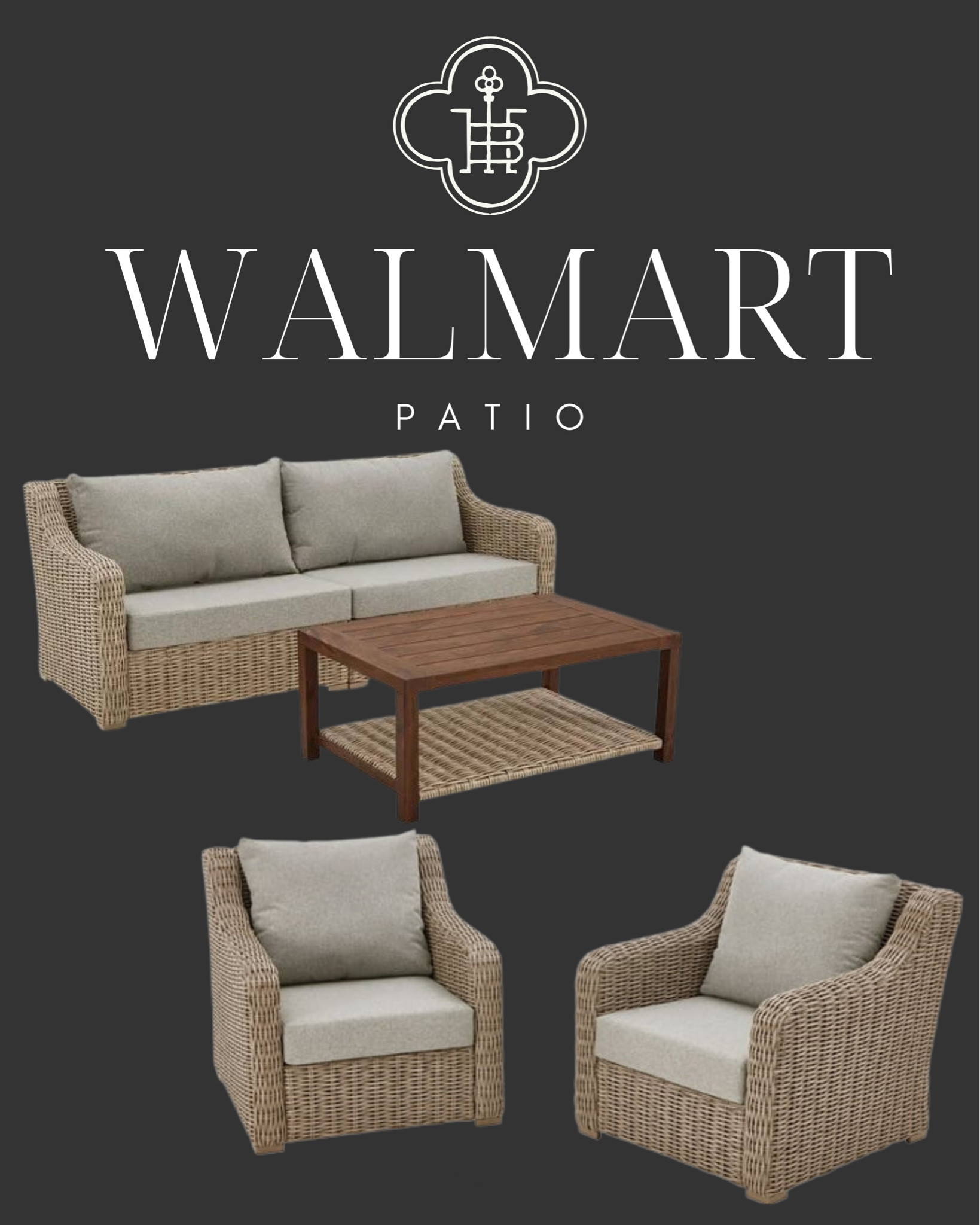 Walmart, Walmart home, Walmart find, patio furniture, outdoor furniture, look for less

#LTKhome #LTKstyletip #LTKSeasonal