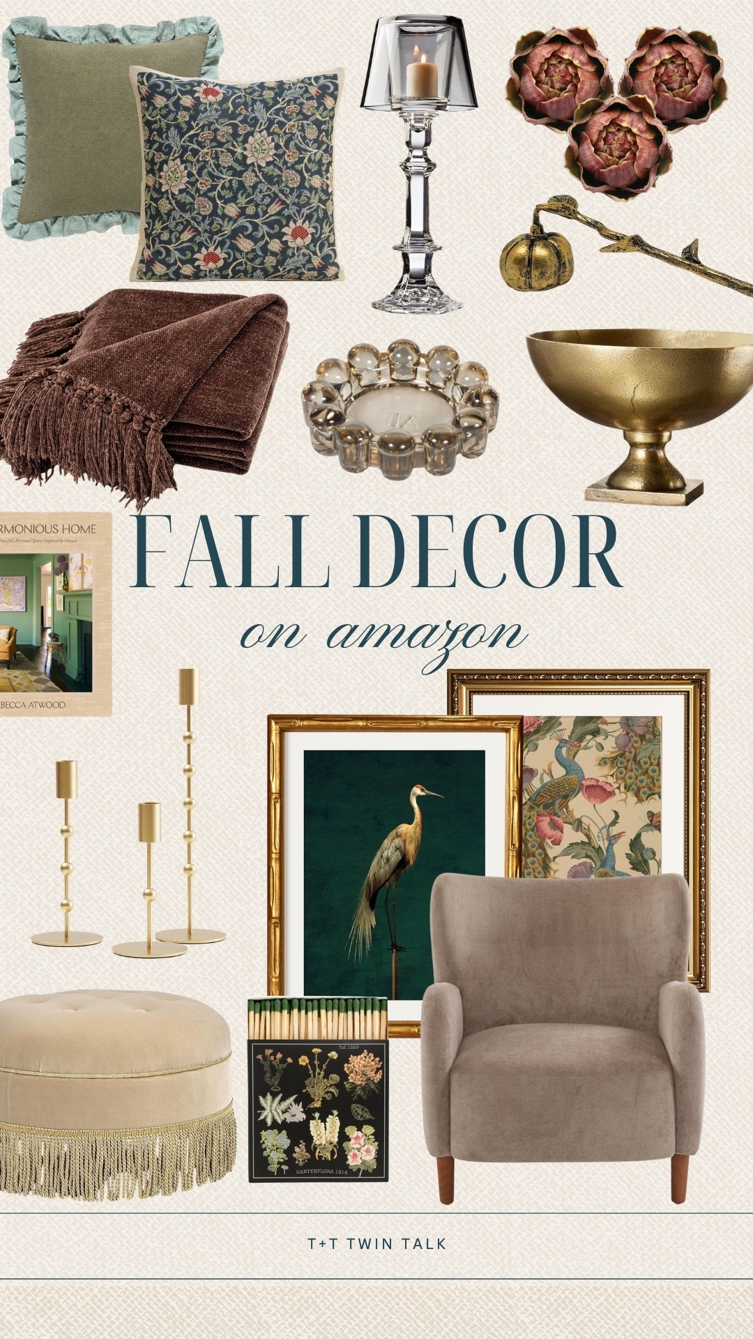 Fall decor finds from Amazon that I’m loving right now! There are so many cute pieces for adding warm tones and cozy touches around your home. These would be so pretty for a simple fall refresh!

#LTKSeasonal #LTKOver40 #LTKHome