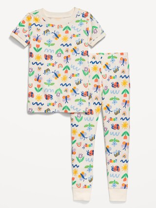 Snug-Fit Printed Pajama Set for Toddler & Baby | Old Navy | Old Navy (US)