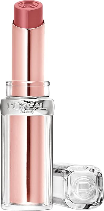 L'Oreal Paris Glow Paradise Hydrating Balm-in-Lipstick with Pomegranate Extract, Nude Heaven, 0.1... | Amazon (US)