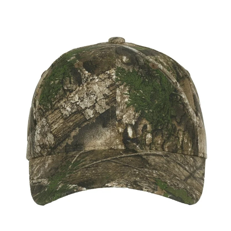 Realtree Lightly Structured Cotton Canvas Baseball Style Cap Realtree APX Camo, Adult, Men's, Hun... | Walmart (US)