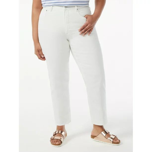 Free Assembly Women's Original 90's Straight Jeans | Walmart (US)