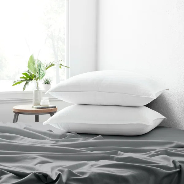 Cooling Down Alternative Gel Fiber Bed Pillows | Wayfair North America