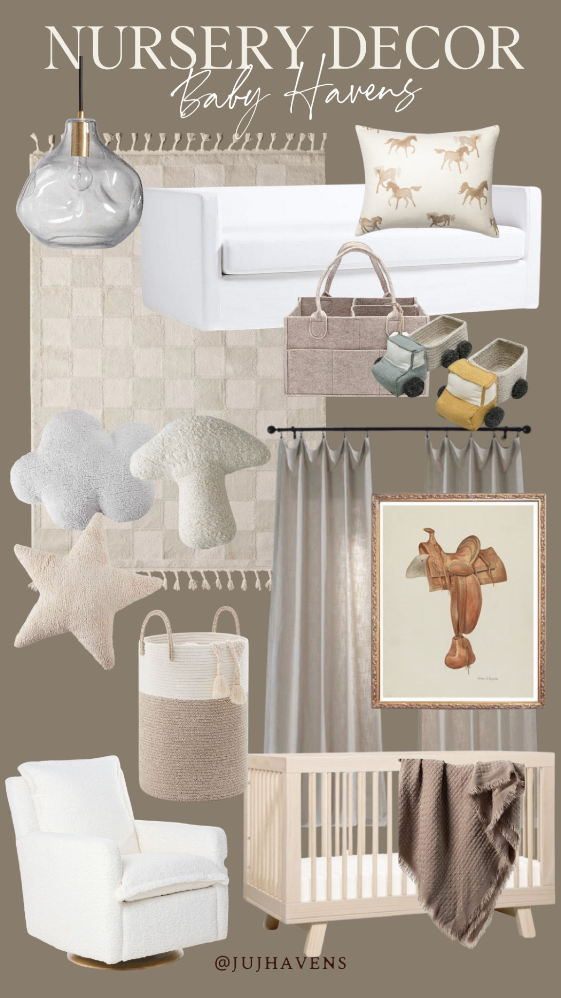 Neutral Nursery Decor! 

#LTKbaby #LTKbump #LTKfamily