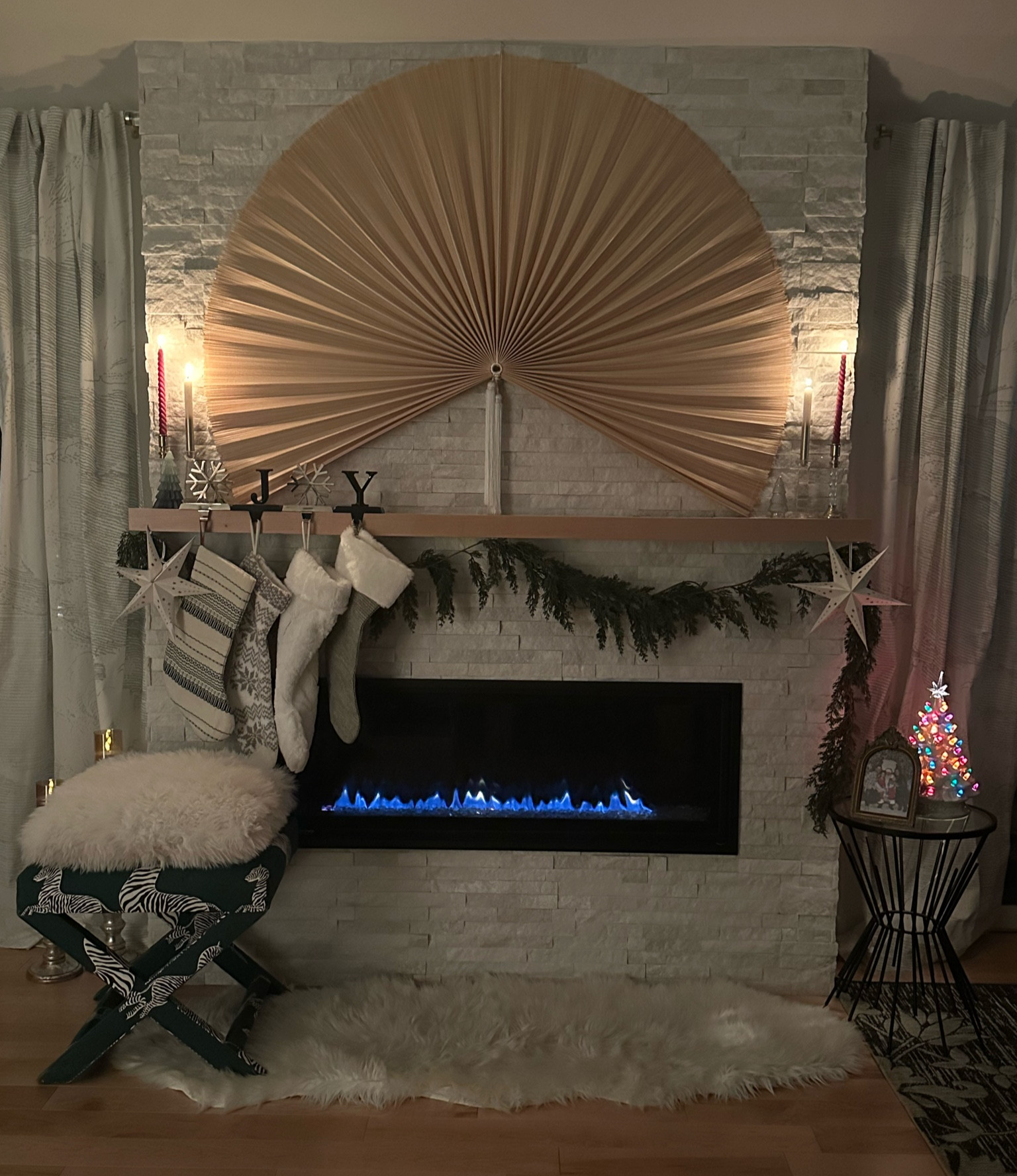 🔥 Christmas decor for your mantle! 

🪄decking the halls with cozy & classic layers 

#LTKSeasonal #LTKHoliday #LTKHome