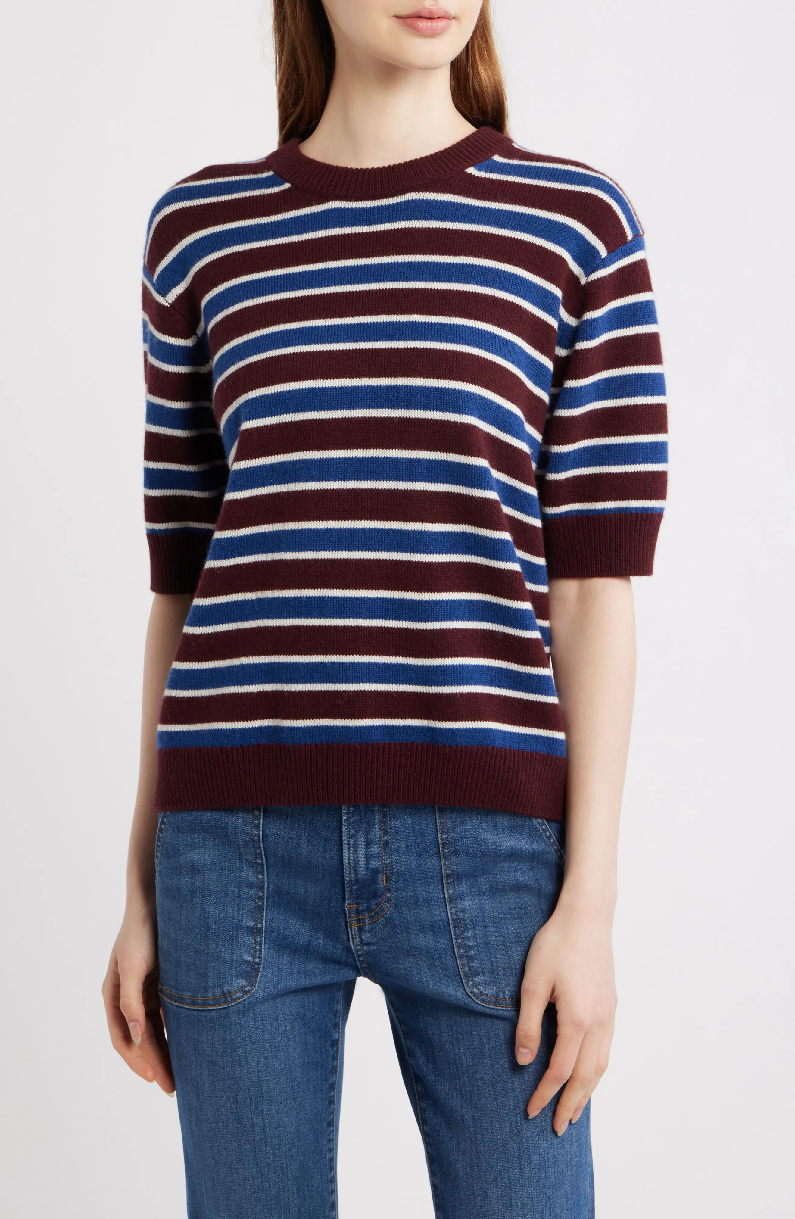 The Easy Wool Blend Crewneck Sweater (Women) | Nordstrom | Nordstrom