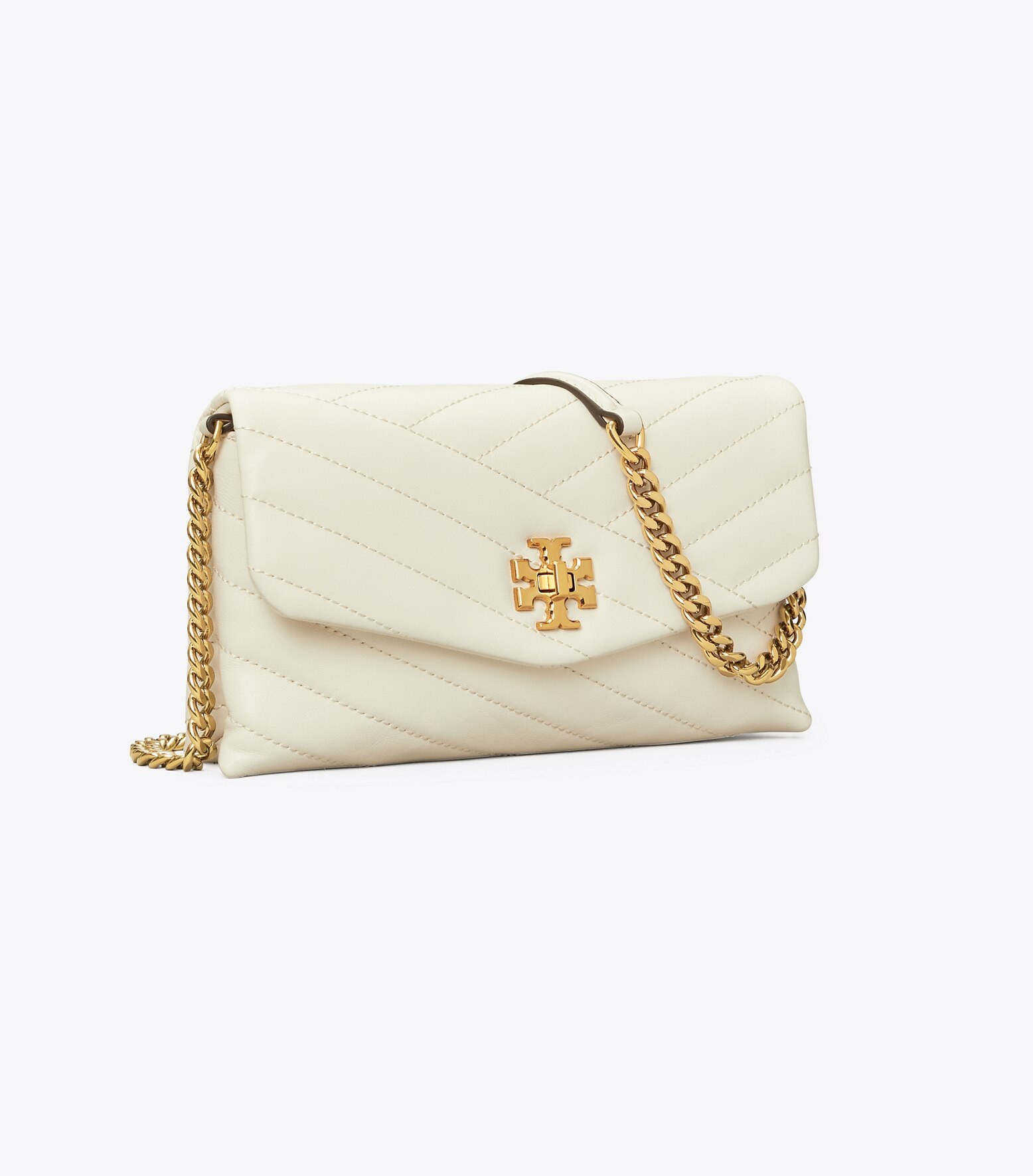 Tory Burch Kira Chevron Chain Wallet: Women's Handbags  | Tory Burch | Tory Burch (US)