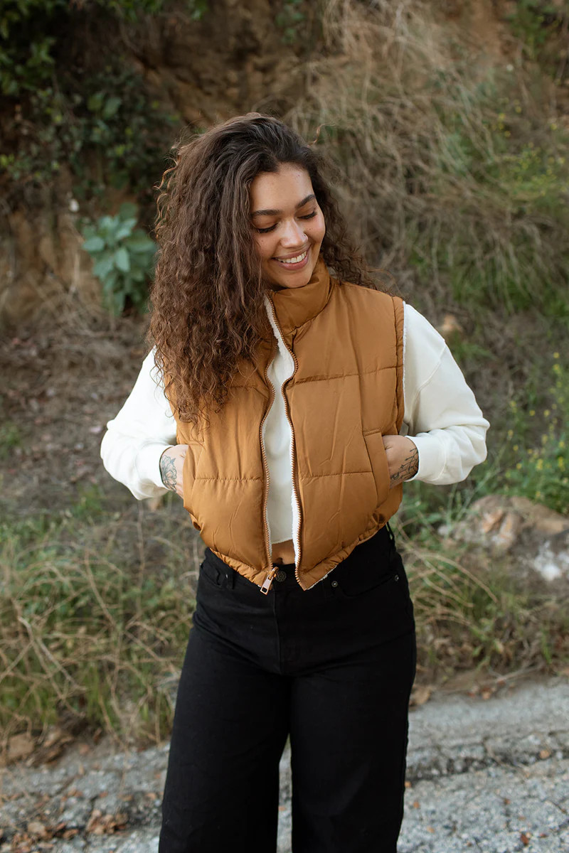 Joss Puffer Vest | Carly Jean Los Angeles