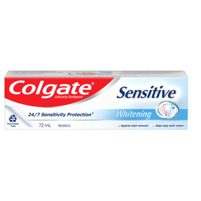 Colgate Sensitive Whitening Toothpaste | Well.ca