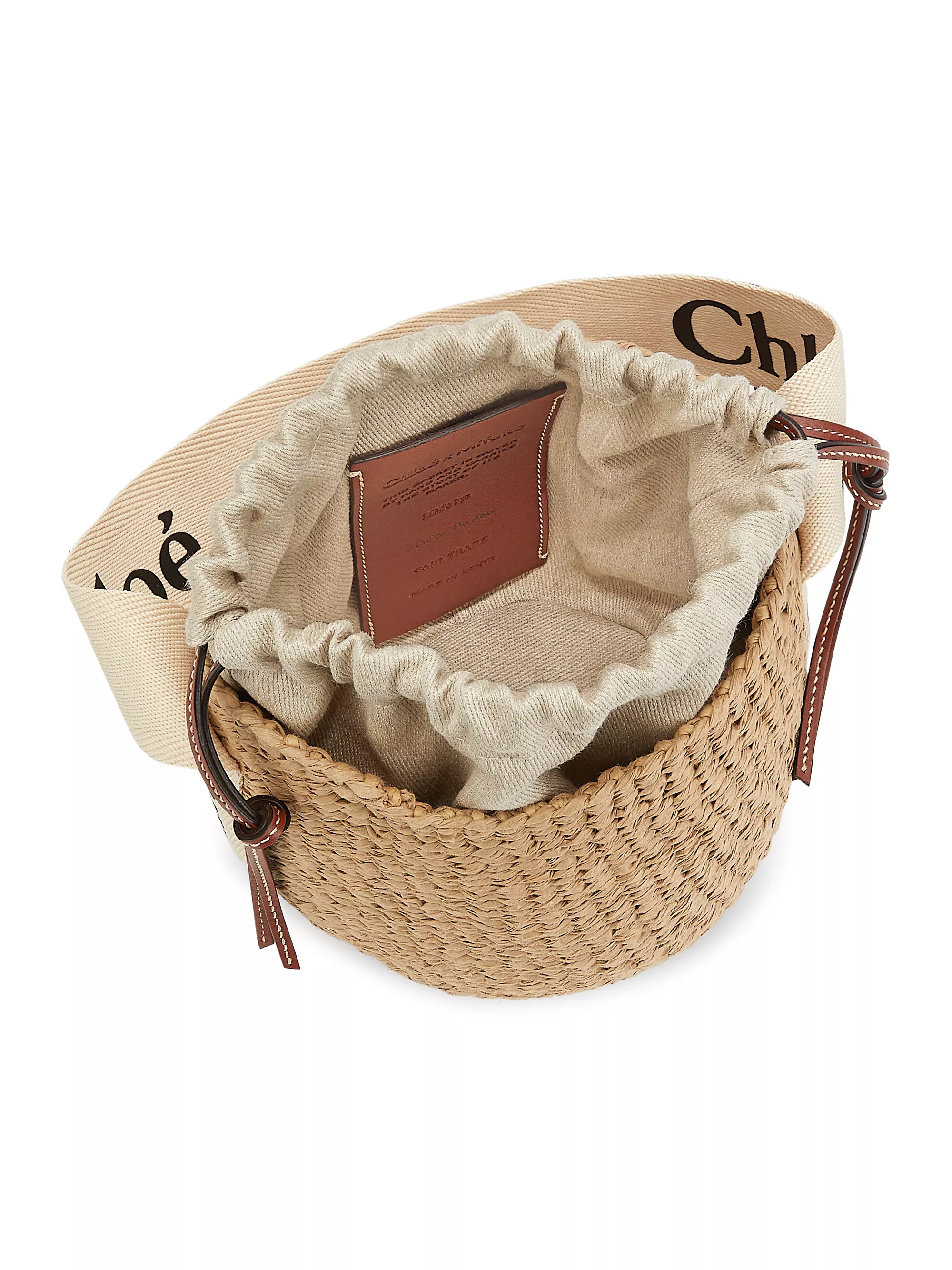 Shop Chloé Small Woody Basket Bag | Saks Fifth Avenue | Saks Fifth Avenue