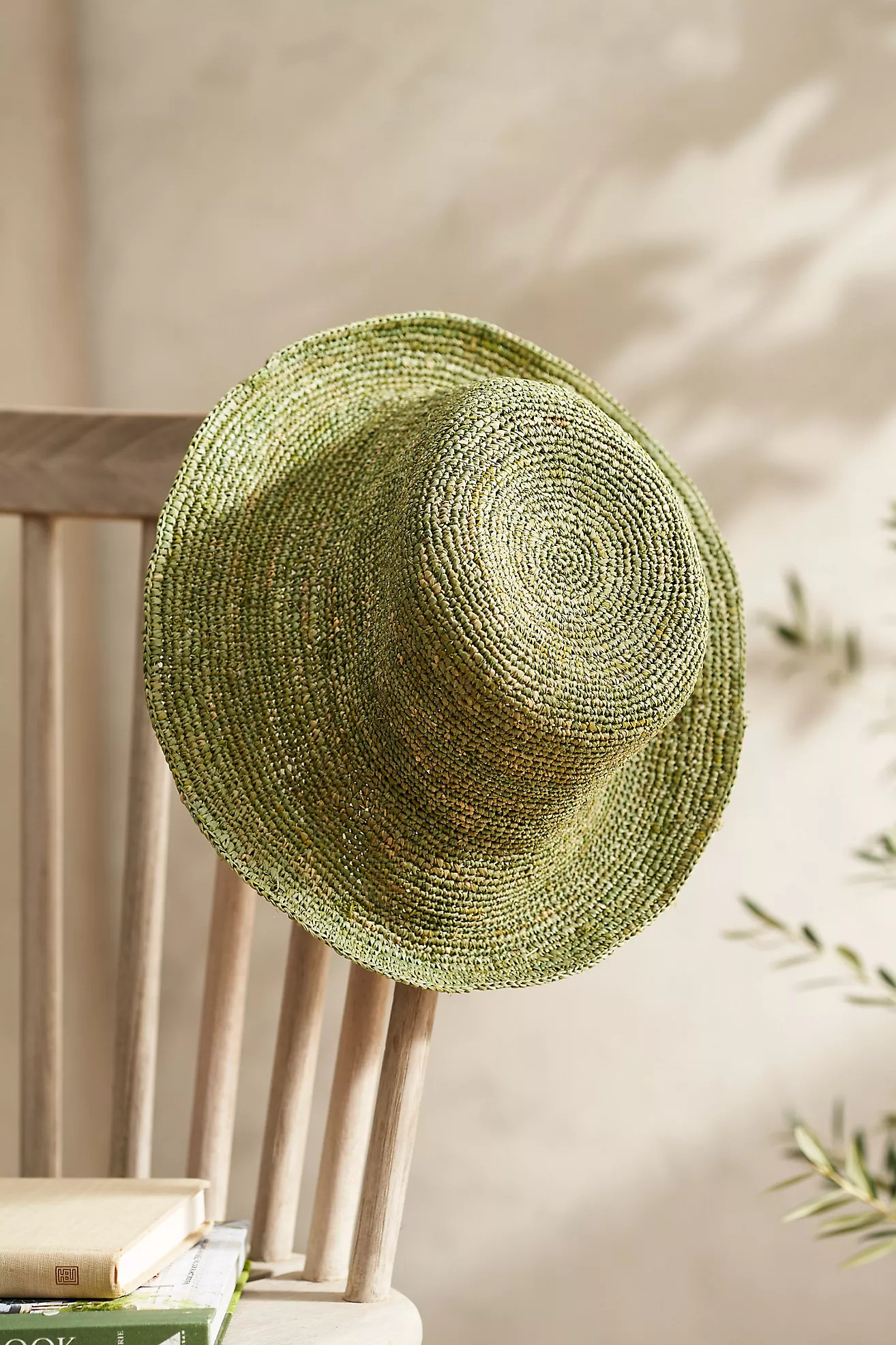 Crochet Raffia Bucket Hat | Anthropologie (US)