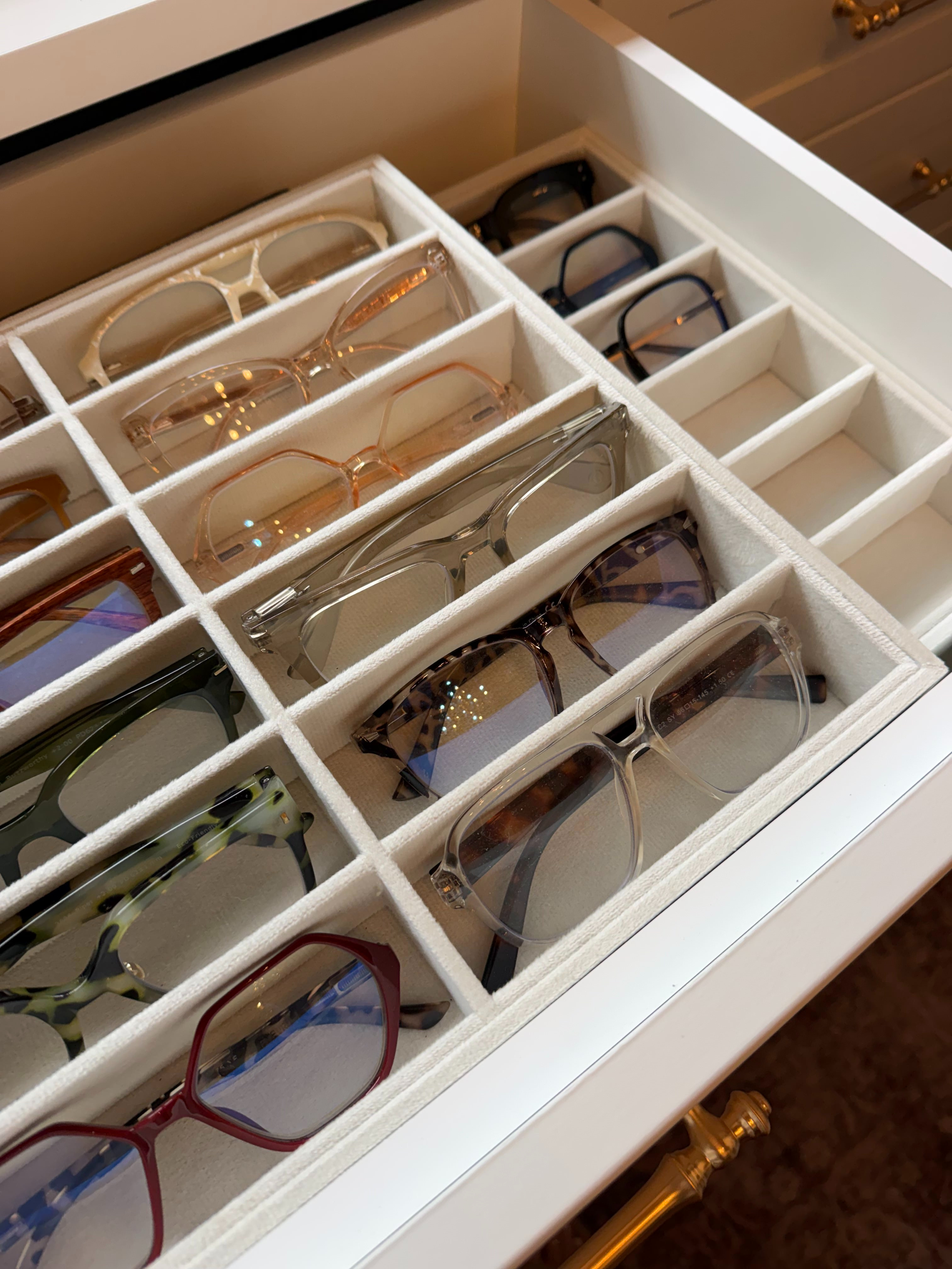 Th is 12-grid organizer keeps all of my readers and glasses organized and safe. I usually have them filled with my favorite Peepers reading glasses.  

 #LTKHome
