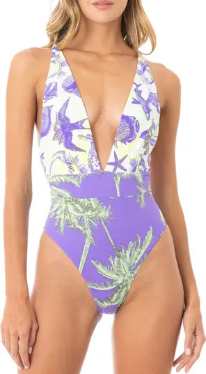 Zodiac Rainbow One Piece Swimsuit | Nordstrom Rack
