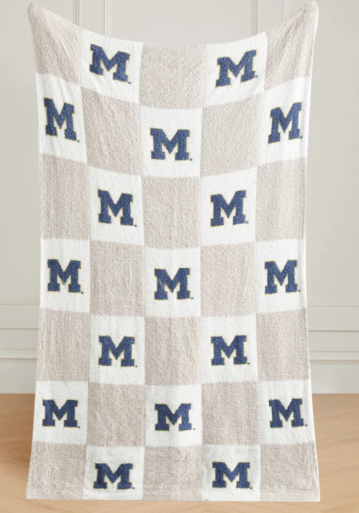 College Buttery Blanket- Neutral- (33 Teams offered) | The Styled Collection