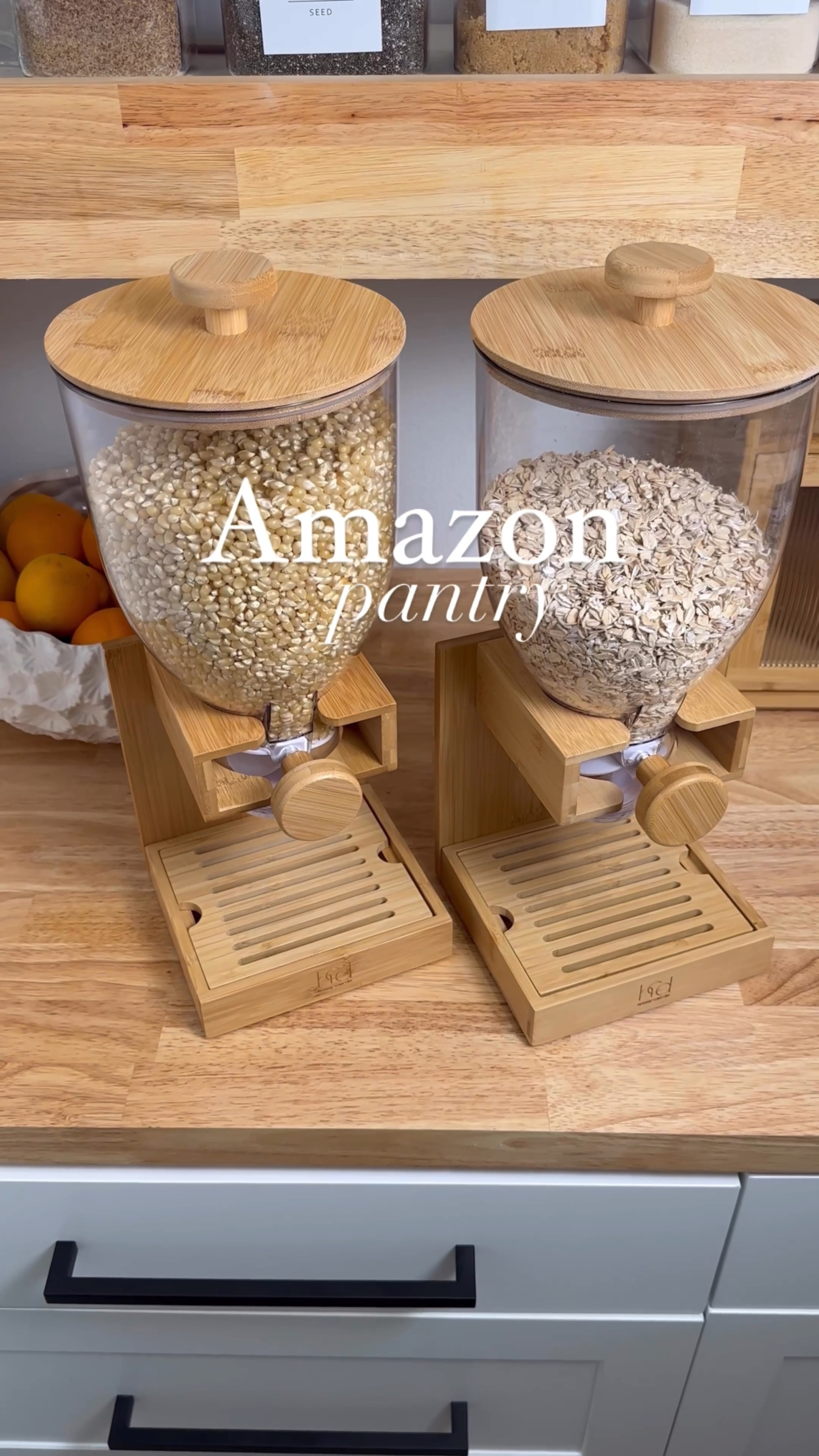 Pantry beauties! 😍


Pantry 
Pantry storage
Food storage 
Food dispensers 
Cereal and rice dispensers 
Pantry organization 
Kitchen organization 
Kitchen storage 
Home 
Home finds
Home decor
Bamboo and acrylic 
Beautiful pantry 
Storage and organization 


#LTKHome #LTKVideo #LTKSaleAlert