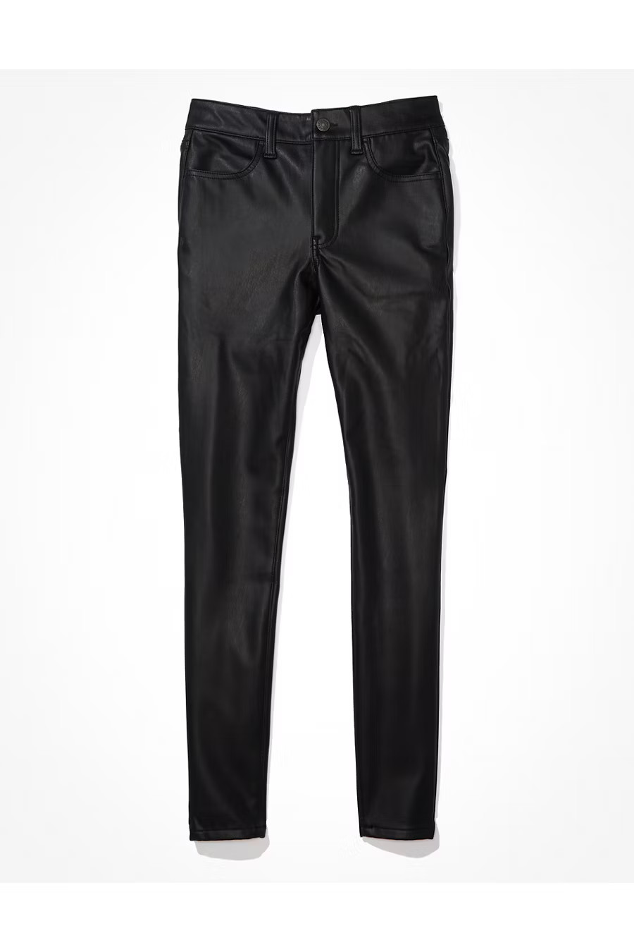 AE Stretch Vegan Leather High-Waisted Jegging | American Eagle Outfitters (US & CA)