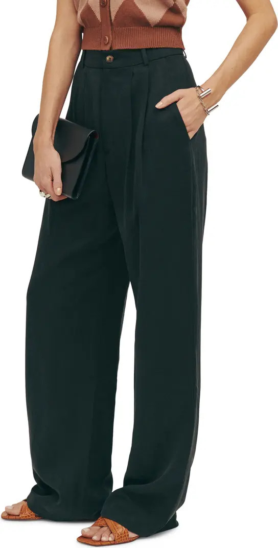 Reformation Mason High Waist Wide Leg Pants | Nordstrom | Nordstrom