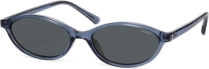 SOJOS TR90 Ultra Light Flexible Sunglasses for Women Retro Oval Polarized Cat Eye Vintage Shades ... | Amazon (US)